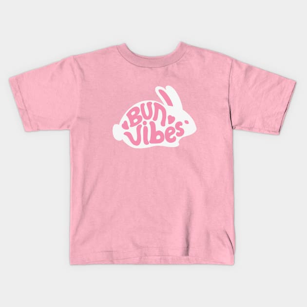 Bun Vibes Kids T-Shirt by DaphInteresting